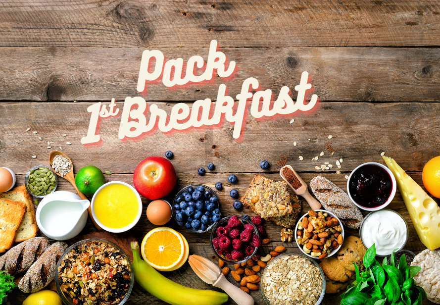 Pack premier petit-déjeuner, tout le nécessaire pour le premier petit-déjeuner dans votre logement